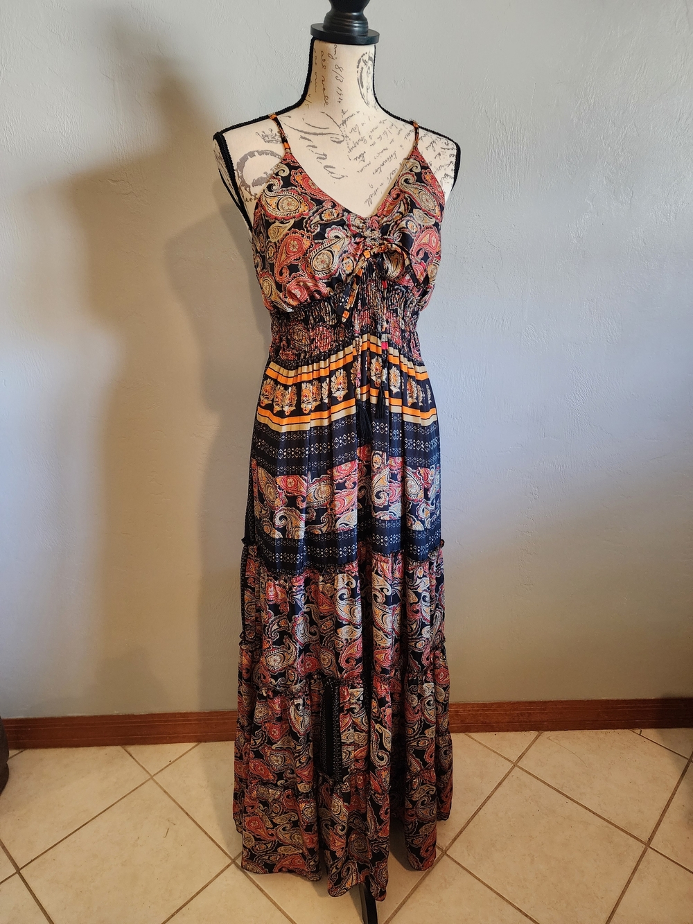 Me 2 Magic By Anthropologie Paisley Maxi Dress - Picture 2 of 7